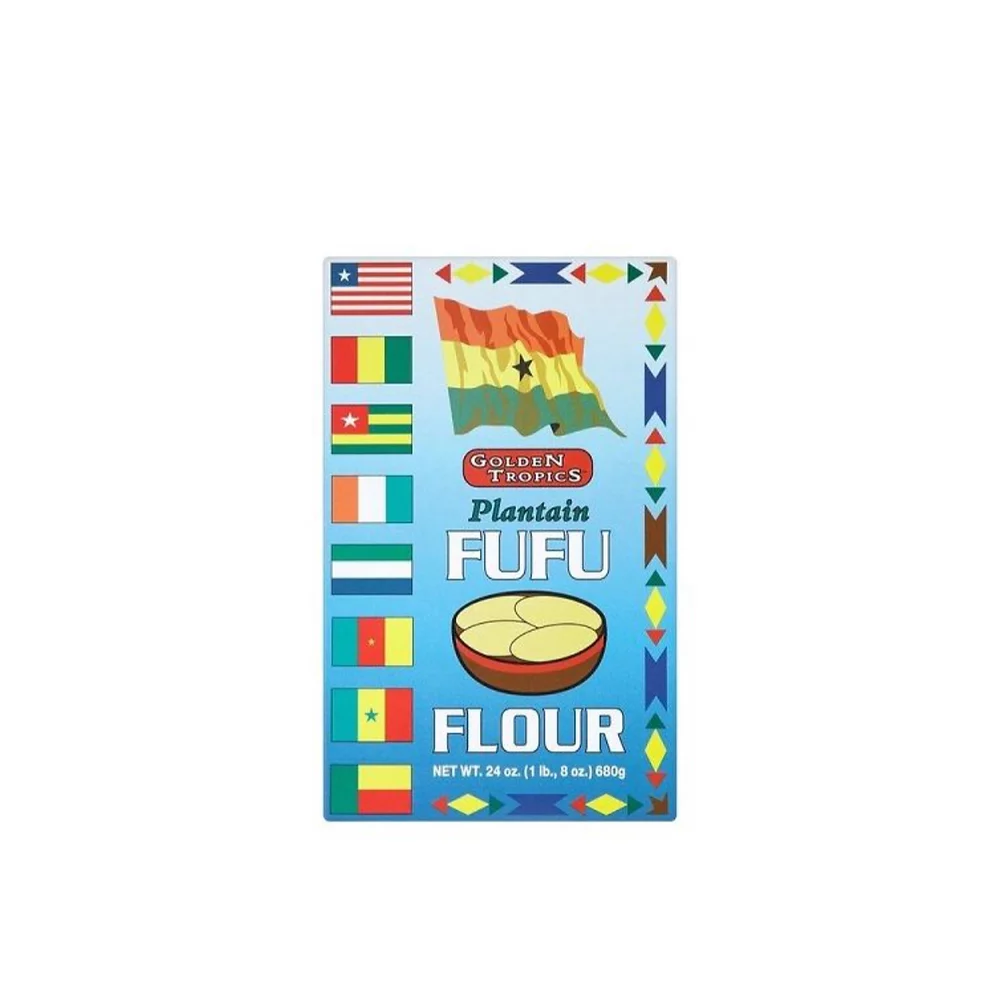 Golden Tropics Plantain Fufu – 24 oz (680g) – Authentic West