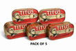 Titus Sardines – 125g Can – Pack of 5