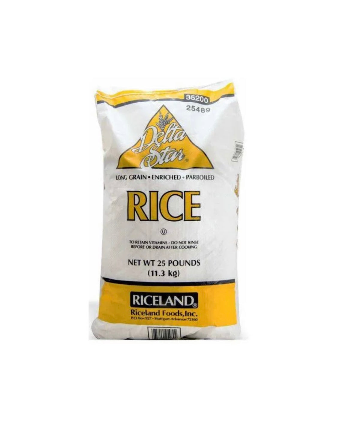 Delta Star Parboiled Rice - 25 lb bag – Lulu's International Food Market