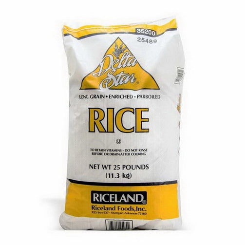 Delta Star Parboiled Rice - 25 lb bag – Lulu's International Food Market